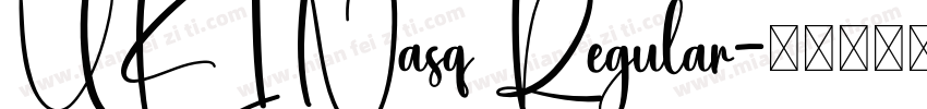 UKI Nasq Regular字体转换